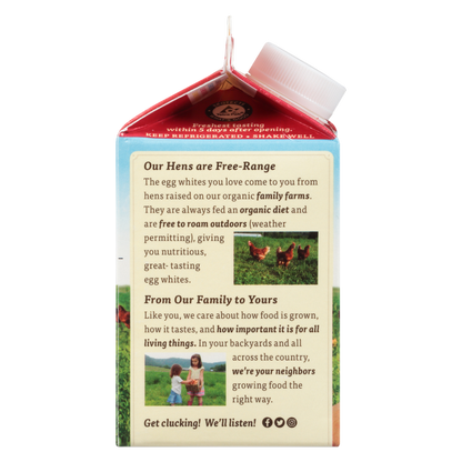Organic Valley 100% Organic Pasteurized Egg Whites 16oz