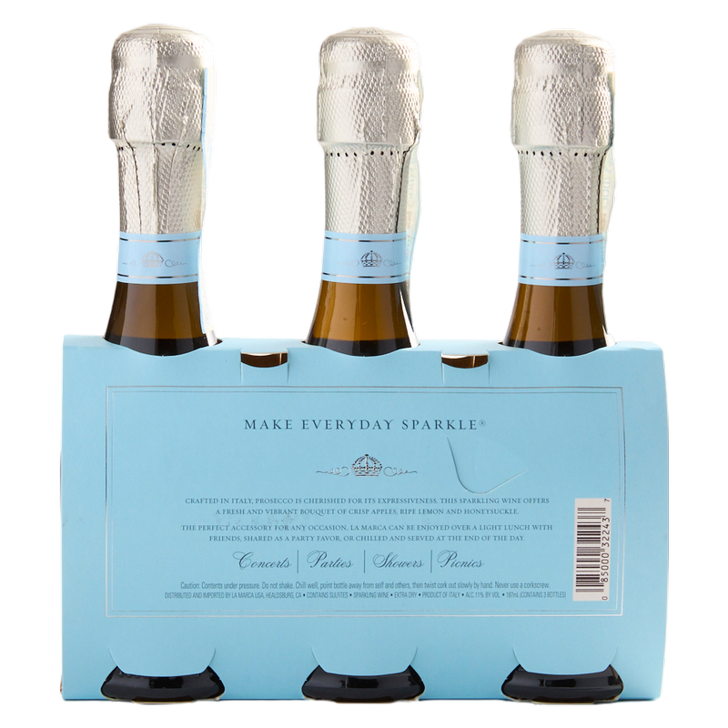 La Marca Prosecco 3pk 187ml Btl - La Marca – BevMo!