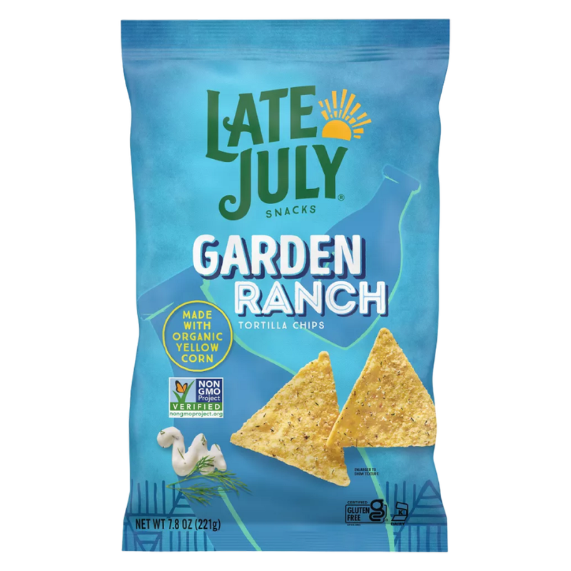 Late July® Garden Ranch Tortilla Chips 7.8oz