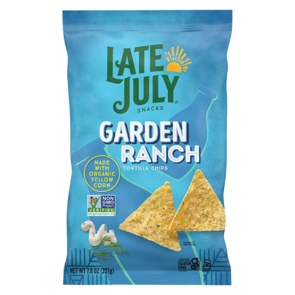 Late July® Garden Ranch Tortilla Chips 7.8oz