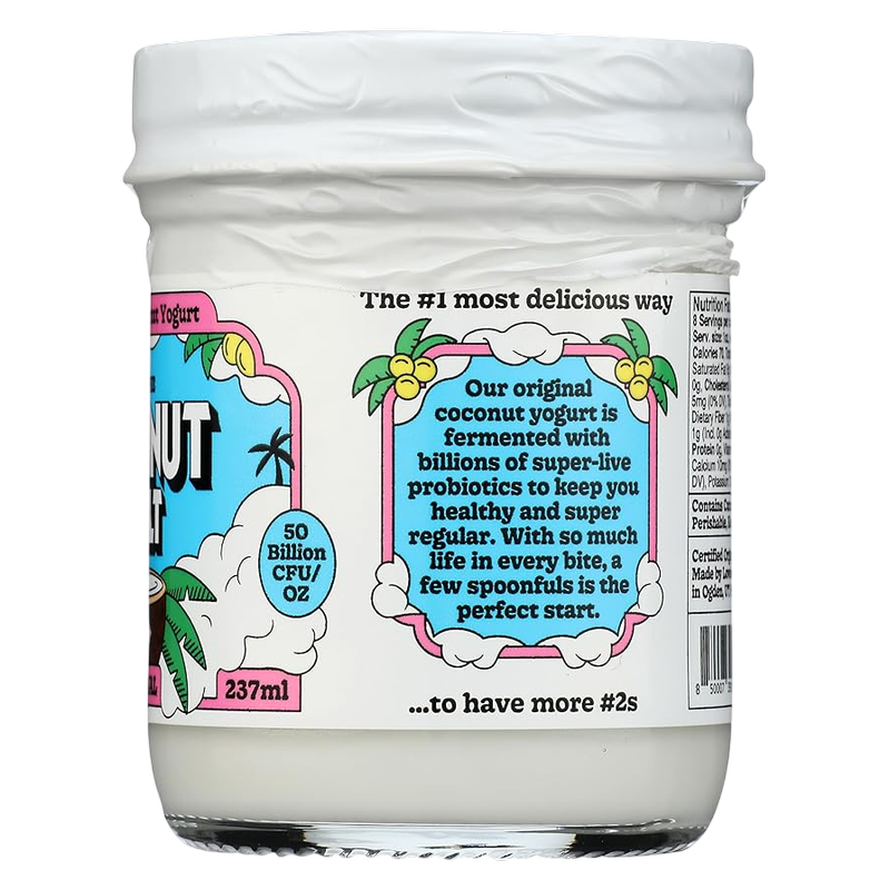 The Coconut Cult Original Probiotic Coconut Yogurt - 8oz