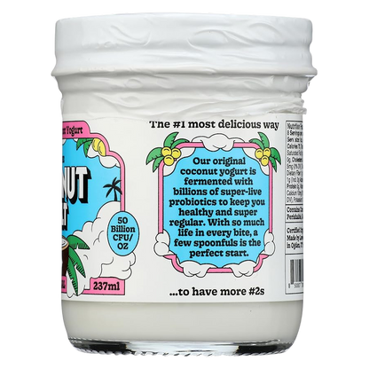 The Coconut Cult Original Probiotic Coconut Yogurt - 8oz
