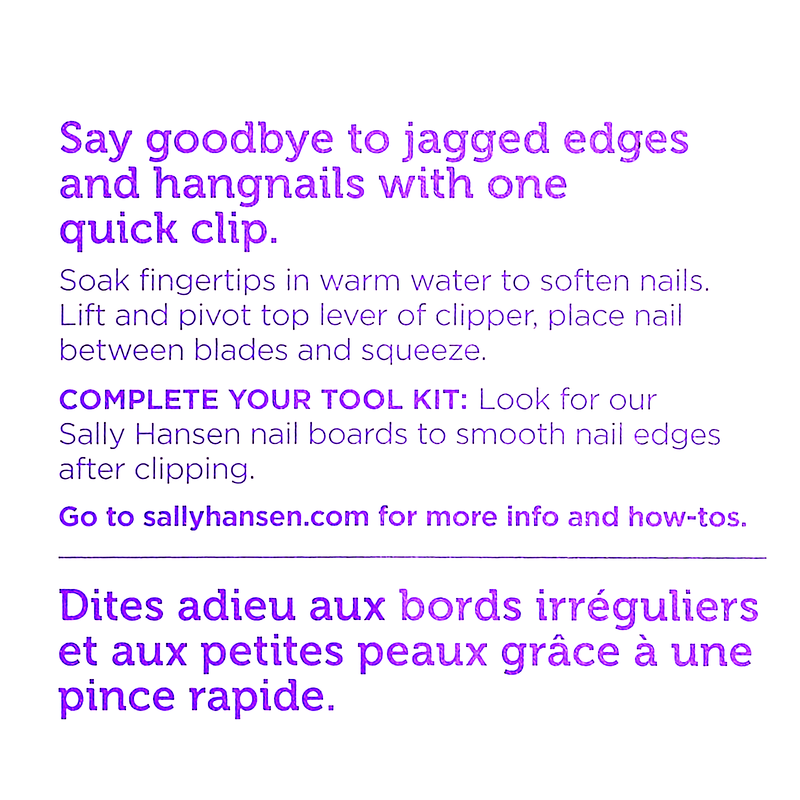 Sally Hansen Clip-n-Catch Set Für Eingewachsene Nägel – Inkl. Nagelflicken, Kleber & Feilen