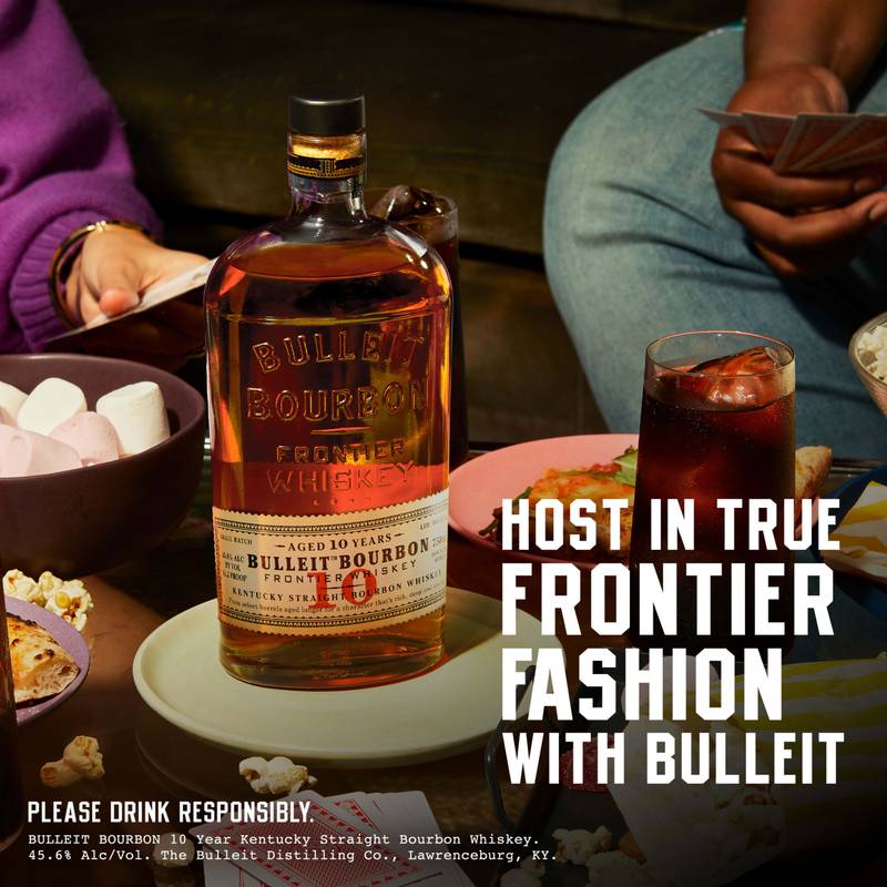 Bulleit 10 Yr Bourbon 750 Ml