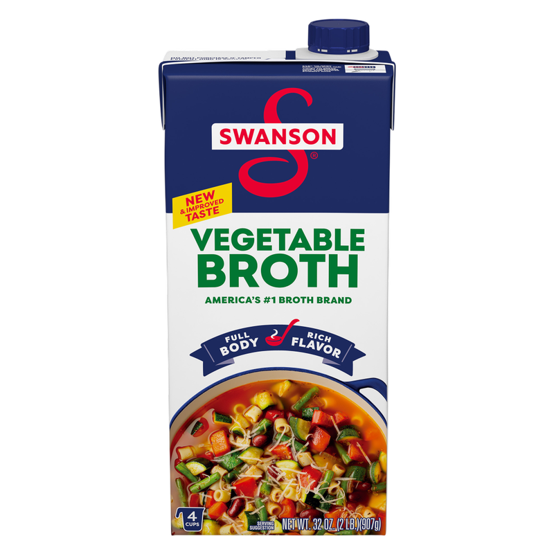 Swanson Vegetable Broth, 32 fl. oz.