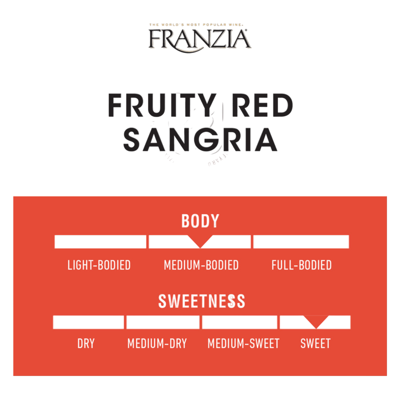 Franzia Fruity Red Sangria 5L Box