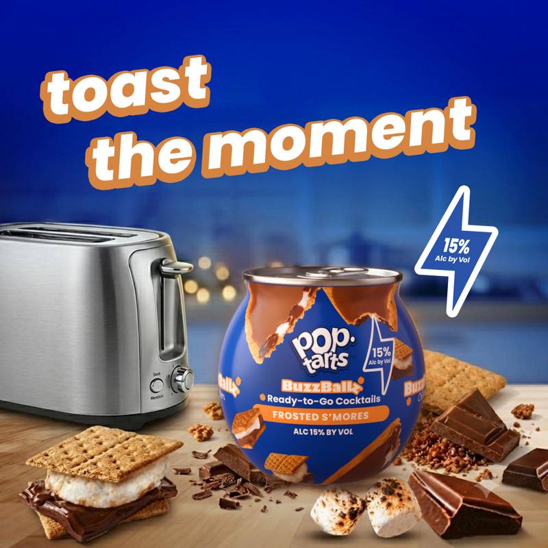 BuzzBallz PopTarts Smores 200ml