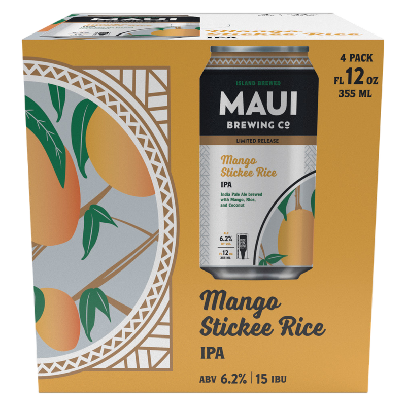 Maui Brewing Seasonal - Hazy Big Swell IPA 4pk 12oz Can
