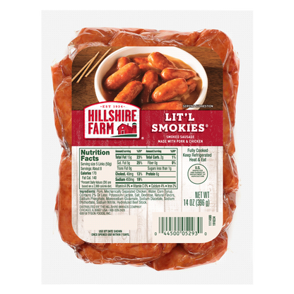Hillshire Farm Lit'l Smokies Smoked Sausage - 14oz