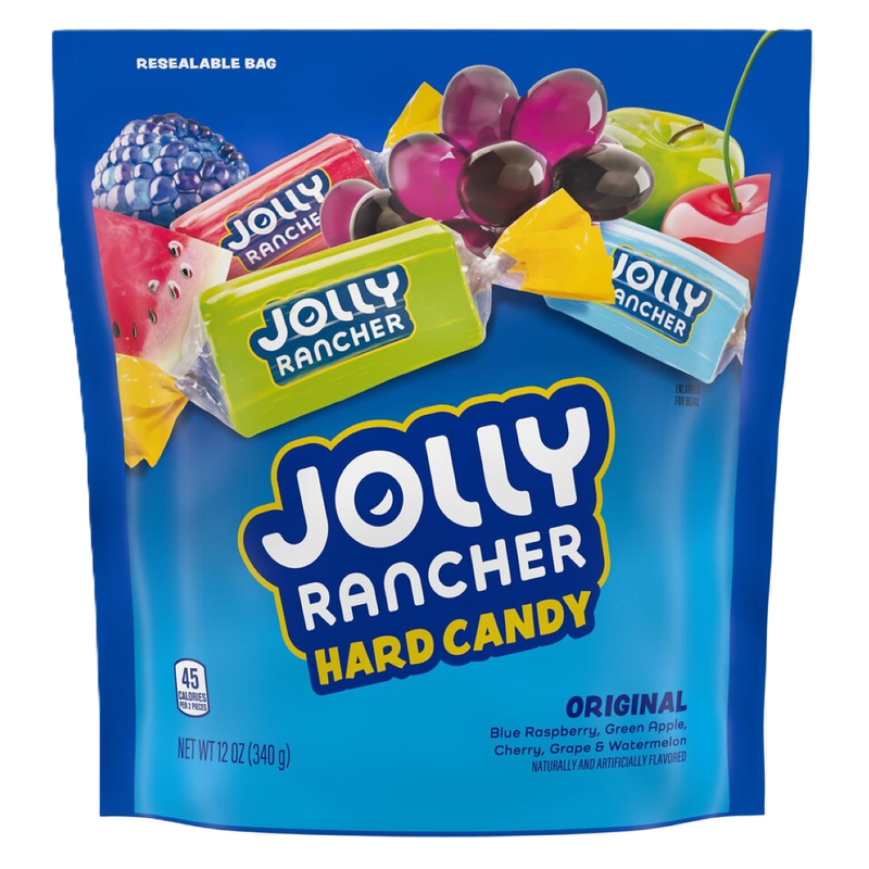 Jolly Rancher Assorted Fruit Hard Candy, 12 oz