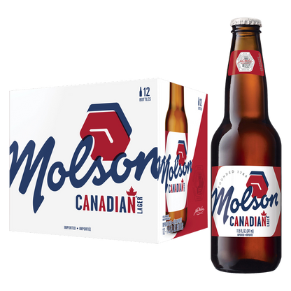 Molson Canadian 12pk 12oz Btl