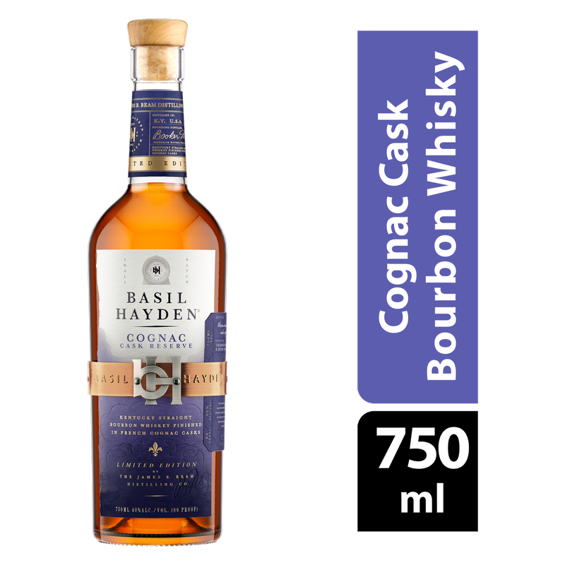 Basil Hayden Cognac Cask Reserve Kentucky Straight Bourbon Whiskey 750 ml