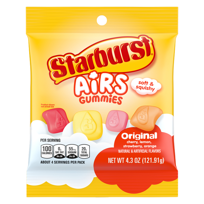 STARBURST Airs Original Gummy Candy, 4.3 oz Bag