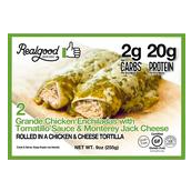 REAL GOOD FOODS Enchiladas Chicken