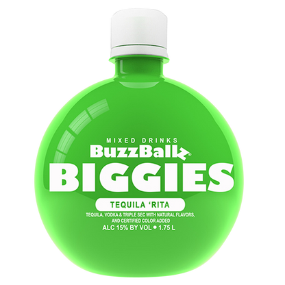 Buzzballz Biggies Tequila Rita 1.75L 15% ABV – BevMo!