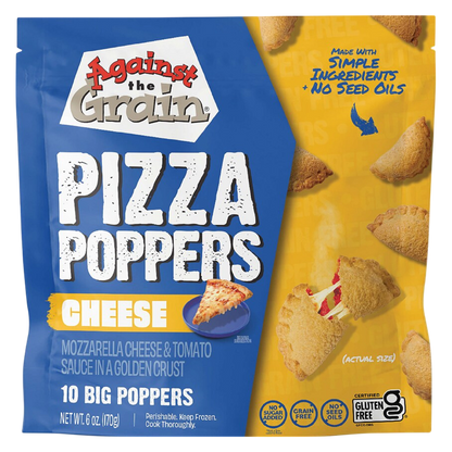 Against The Grain Cheese Pizza Poppers 6oz