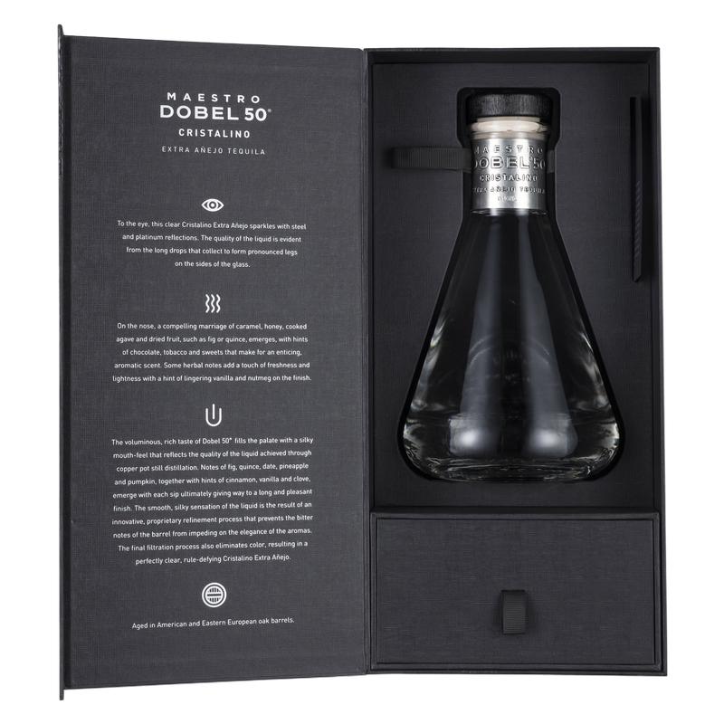 Maestro Dobel 50 Extra Anejo Cristalino Onora  (750 ML)
