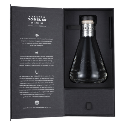 Maestro Dobel 50 Extra Anejo Cristalino Onora  (750 ML)