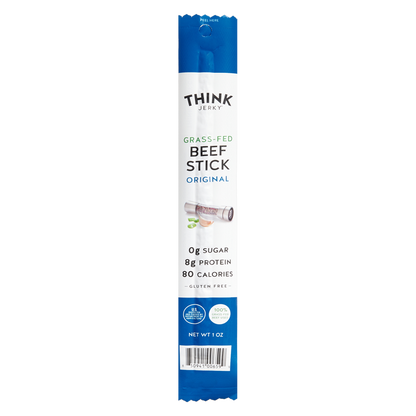 Think Jerky Original Grassfed Beef Jerky Stick 1oz