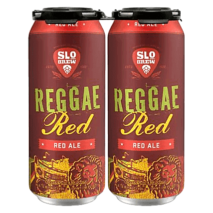 SLO Brewing Seasonal - Reggae Red Ale 4pk 16oz Can