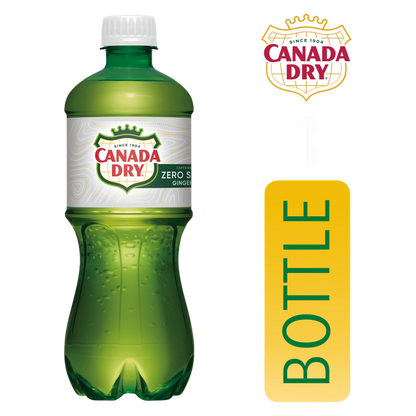 Canada Dry Zero Sugar Ginger Ale 20oz Btl