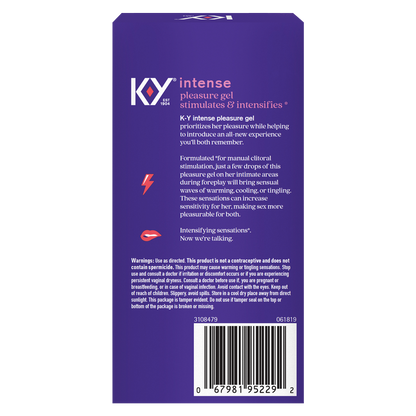 K-Y Intense Pleasure Gel .34oz