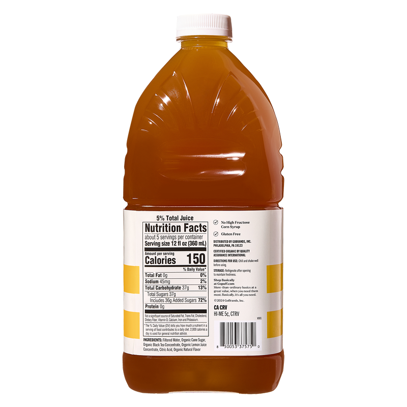 Basically Tea & Lemonade (Half & Half) 64oz