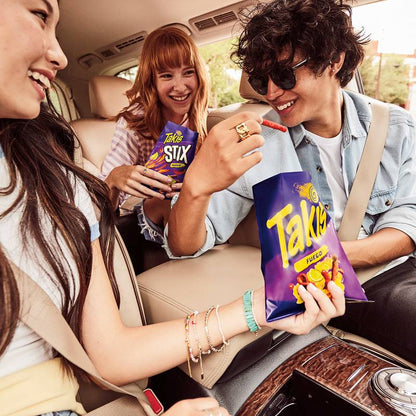 Takis Fuego Stix Spicy Corn Snack Sticks Snack Size Bag 4oz