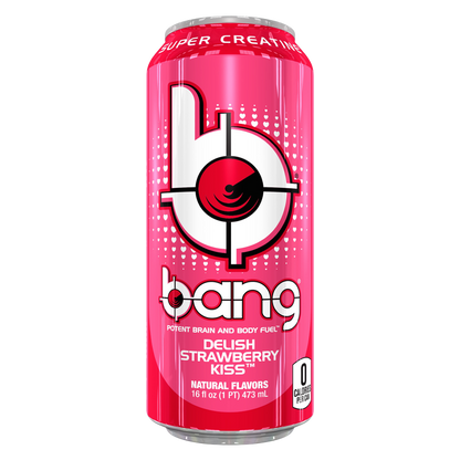 Bang Energy Delish Strawberry Kiss 16oz Can