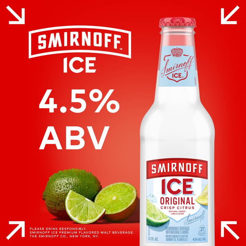 Smirnoff Ice Original 12pk 11.2oz Btl 4.5% ABV