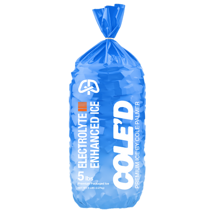 Electrolyte Pebble Ice 5lb Bag, COLE'D