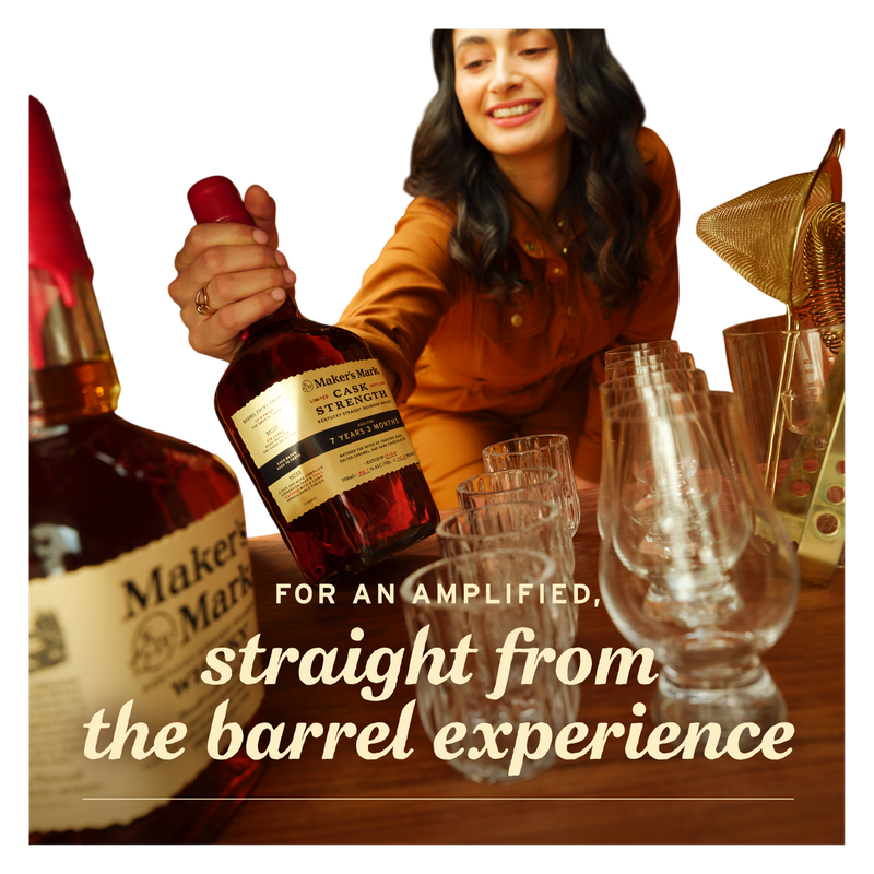 Maker's Mark Cask Strength Whiskey 750 ml (111 Proof)