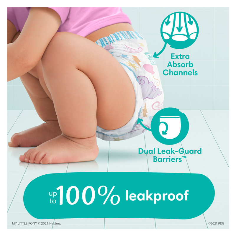 Pampers EasyUp 2T/3T Super Girl 74ct