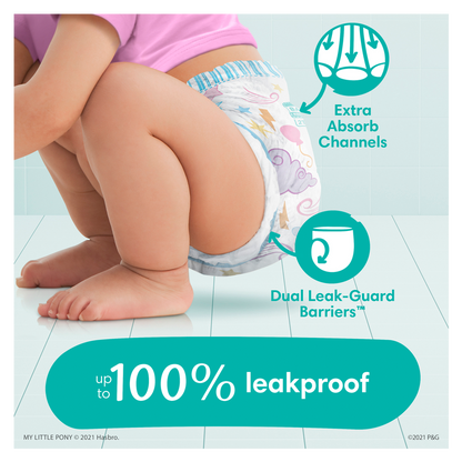 Pampers EasyUp 2T/3T Super Girl 74ct