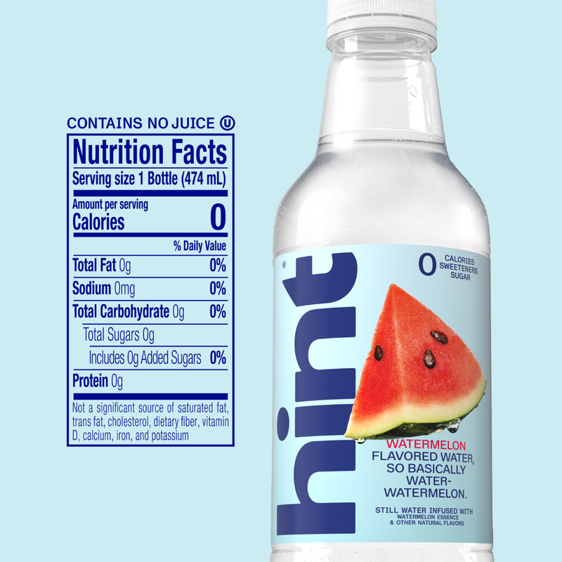 Hint Watermelon  Water 16oz Btl