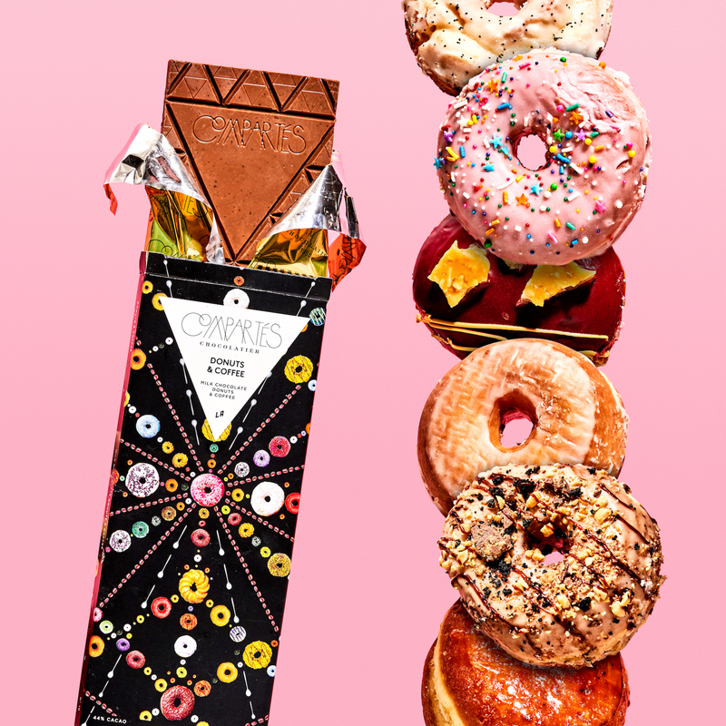 Compartés Donuts & Coffee Milk Chocolate Bar 3oz