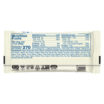 GoMacro Oatmeal Chocolate Chip 2.3oz