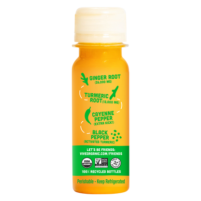 Vive Organic Immunity Boost Cayenne, Ginger & Turmeric Shot 2oz