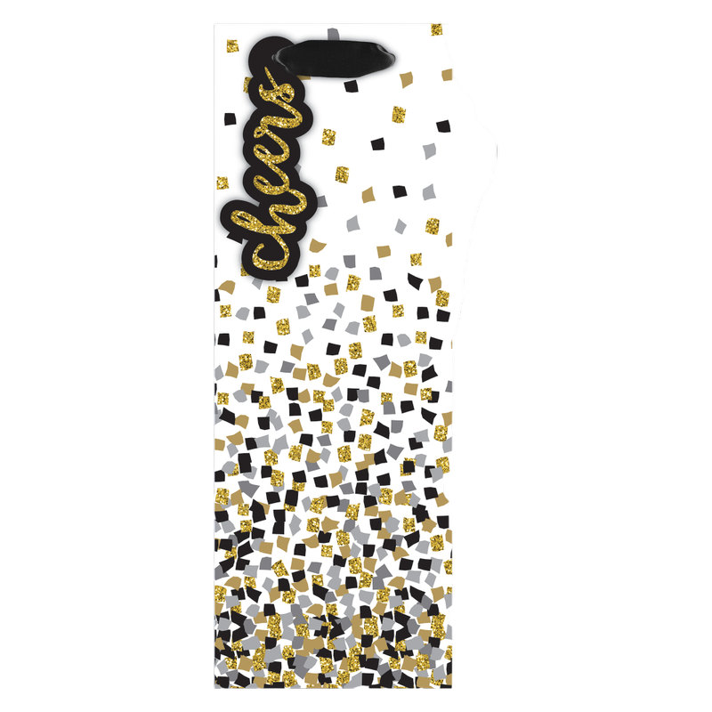 BOTTLE BAG GLITTER CHEER (EACH)