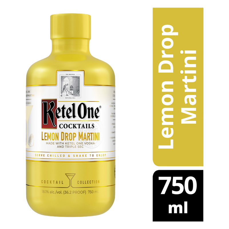 Ketel One Lemon Drop Martini 750ml