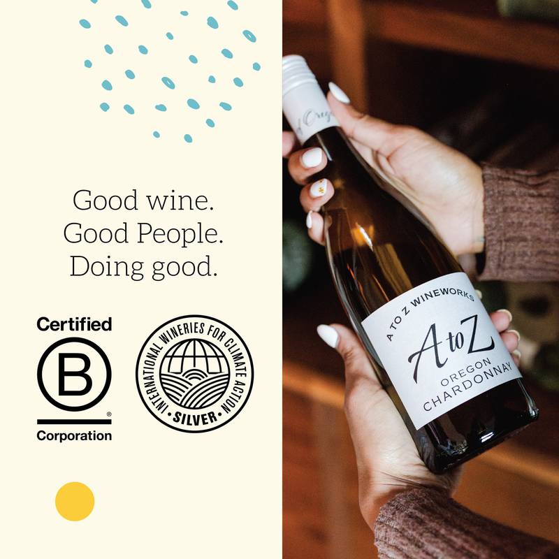 A To Z Chardonnay 750ml - A to Z – BevMo!