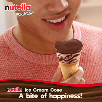Nutella Ice Cream Cones, 4ct