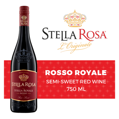 Stella Rosa Rosso Royale Semi-Sweet Red Wine 750 ml