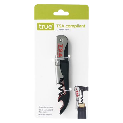 True Jetsetter Tsa Compliant Corkscrew