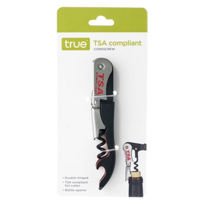True Jetsetter Tsa Compliant Corkscrew