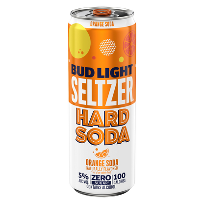 Bud Light Seltzer Hard Soda Orange Single 12oz Can 5.0% ABV