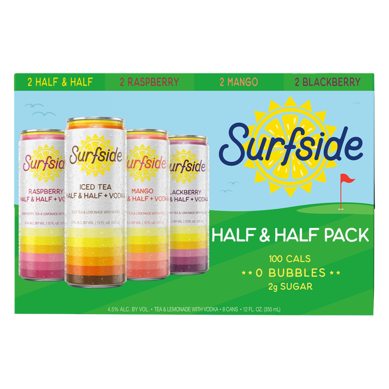 Surfside Half and Half Variety Pack 8pk 12oz Can - Surfside – BevMo!