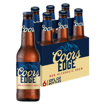 Coors Edge Non-alcoholic 6pk 12oz Btl