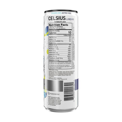 CELSIUS Sparkling Astro Vibe Energy Drink 12oz Can
