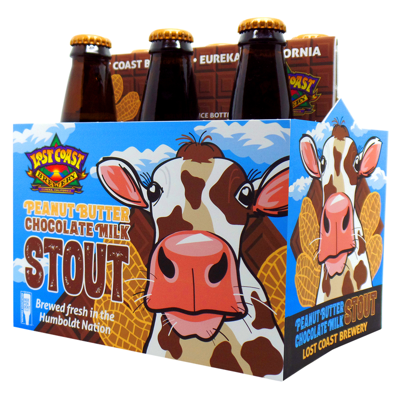 Lost Coast Brewing Peanut Butter Chocolate Milk Stout 6pk 12oz Btl